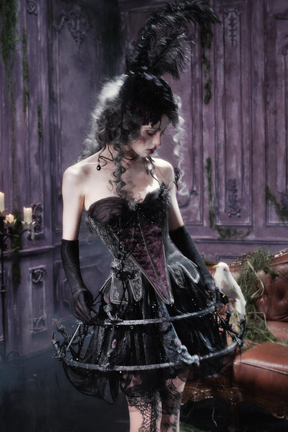 Gothic Soul-Catching Lantern Skirt