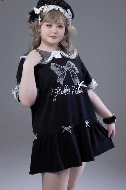 Dolly-Rüschenkleid eines schlafenden Engels