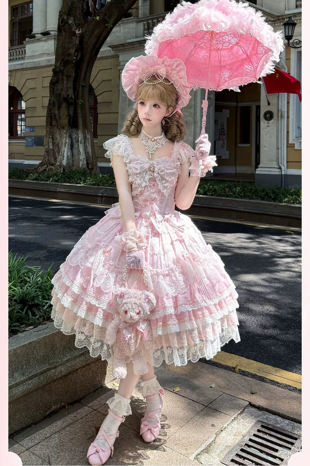 經典甜美公主洛麗塔洋裝