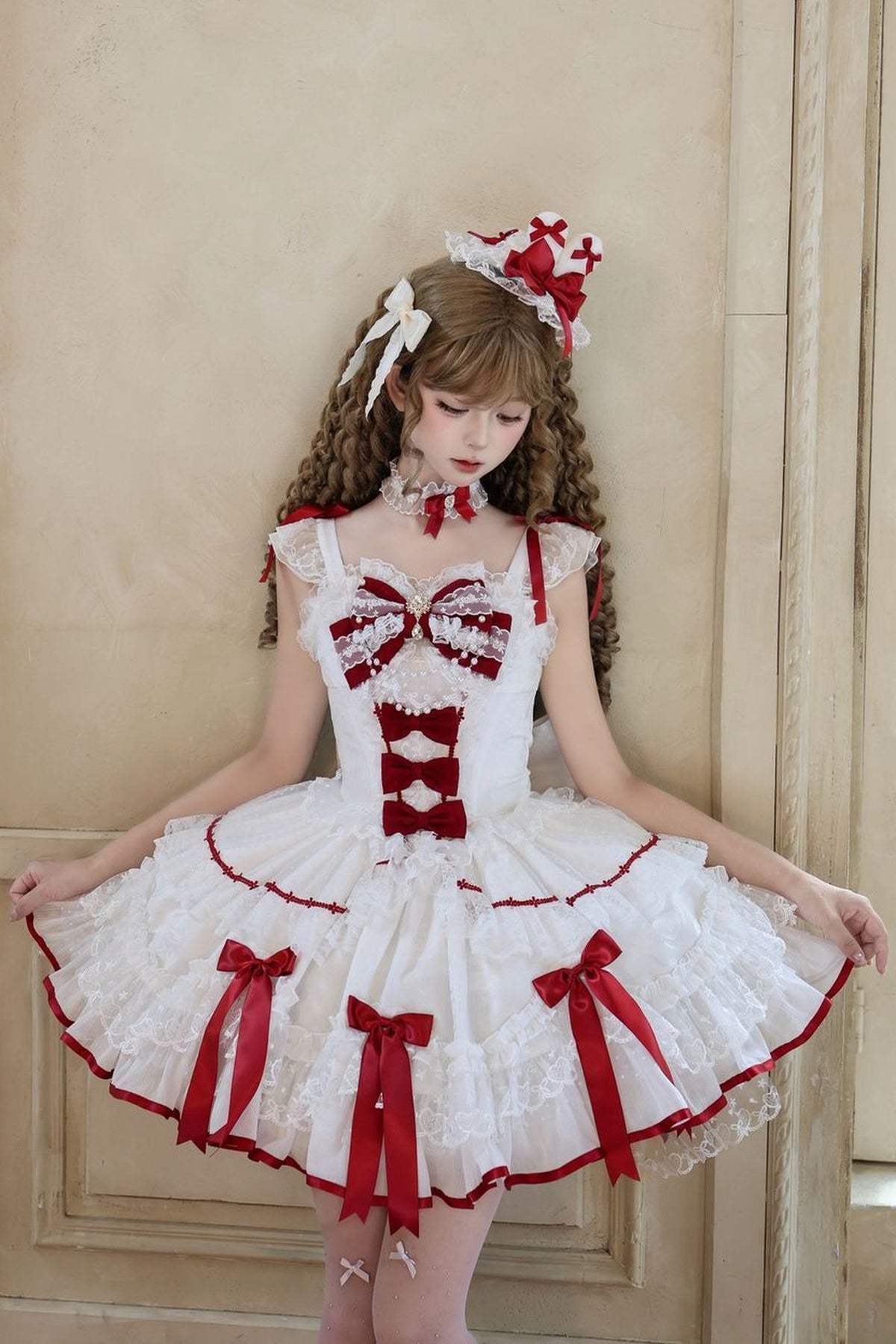 Ballet Lace Strap Dress
