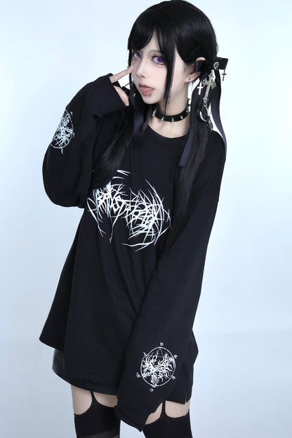 Subculture Gothic Long Top