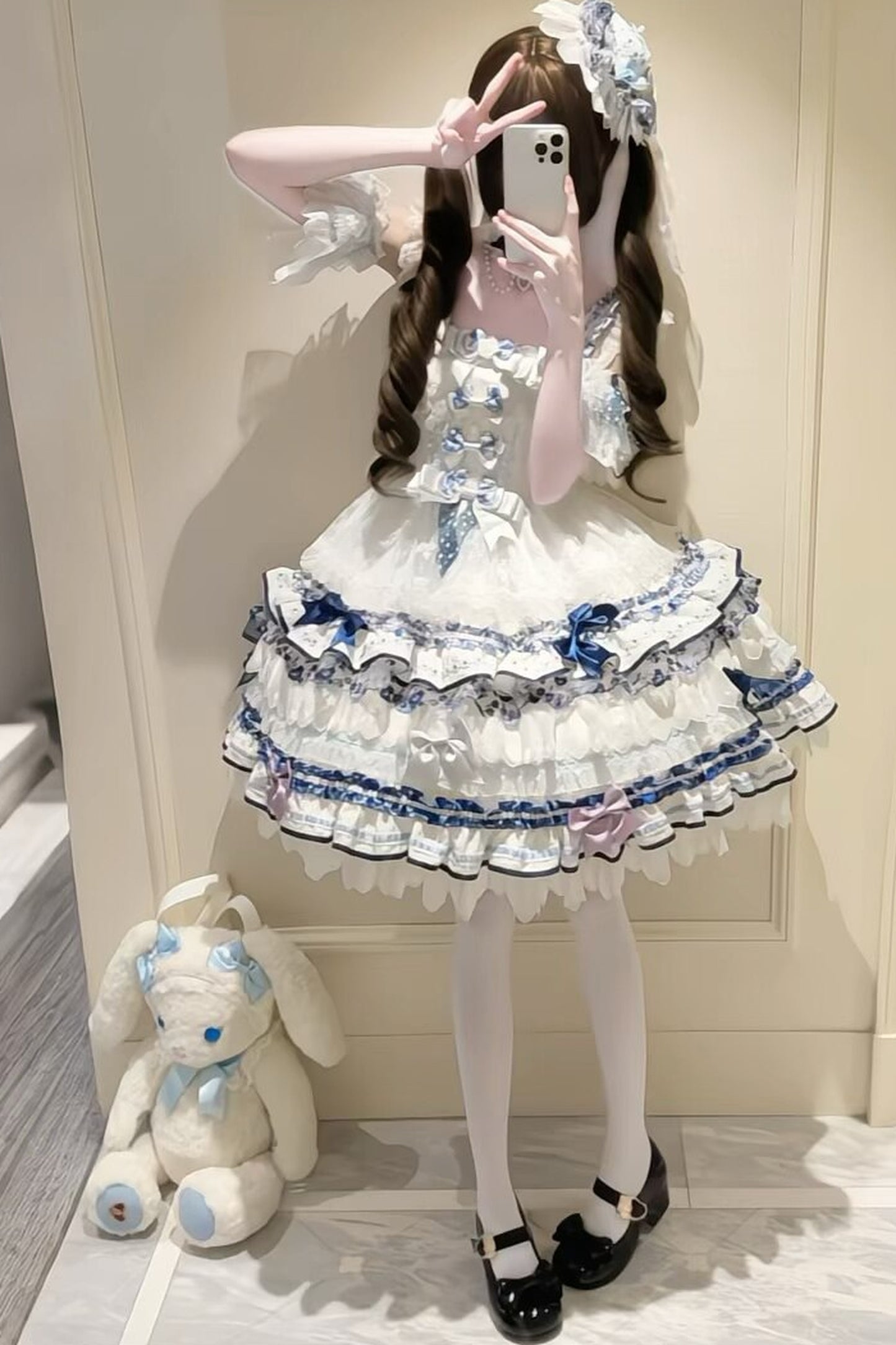 Blue Glaze Lolita Dress+Accessories