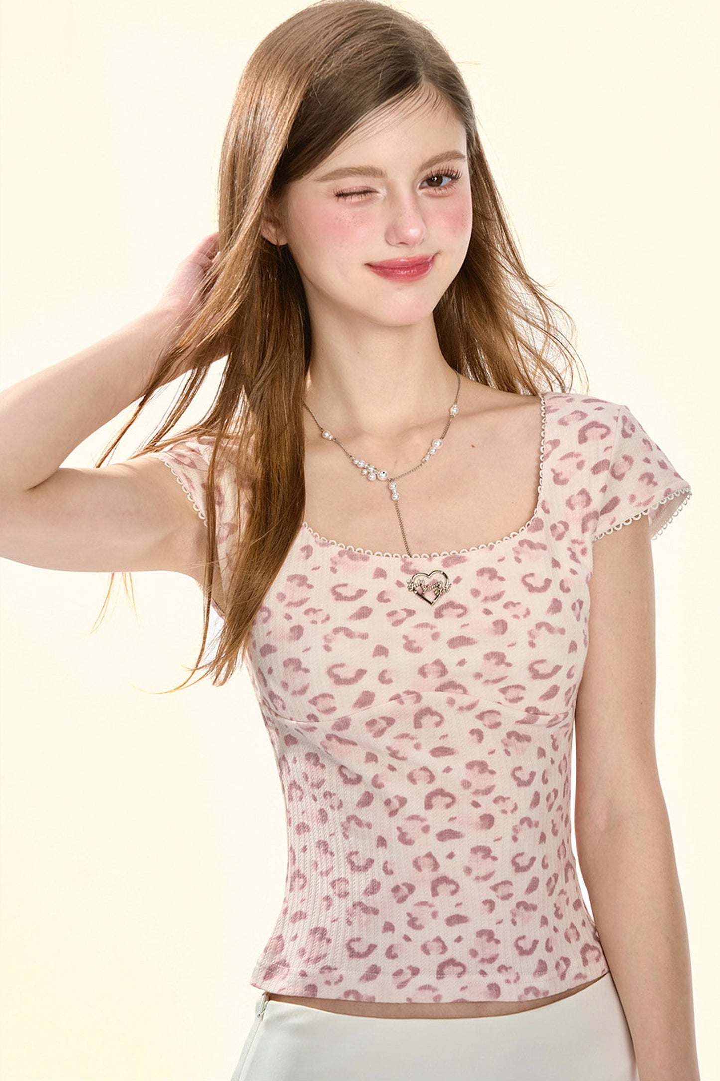 Pink Leopard T-Shirt