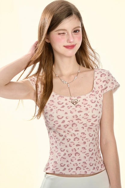 Pink Leopard T-Shirt