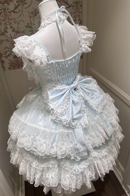 Light Floral Wedding Jsk Dress