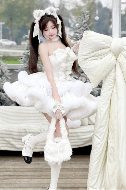 Snow Bunny Princess Dress