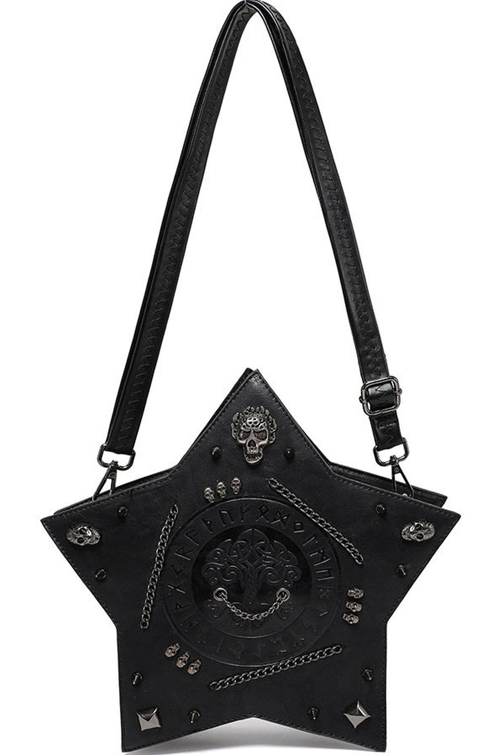 Black Magic Pentagram Gothic Bag