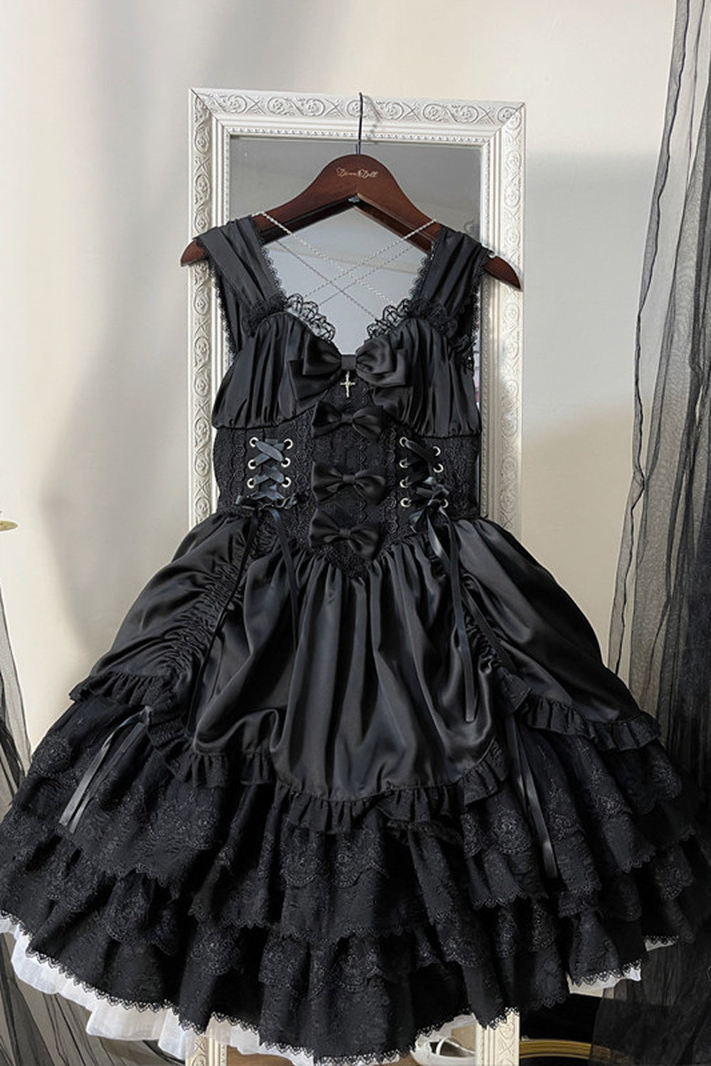 Gothic Jsk Suspender Dress Set