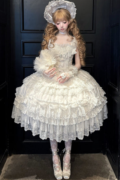 Angel Lace Wedding JSK Dress