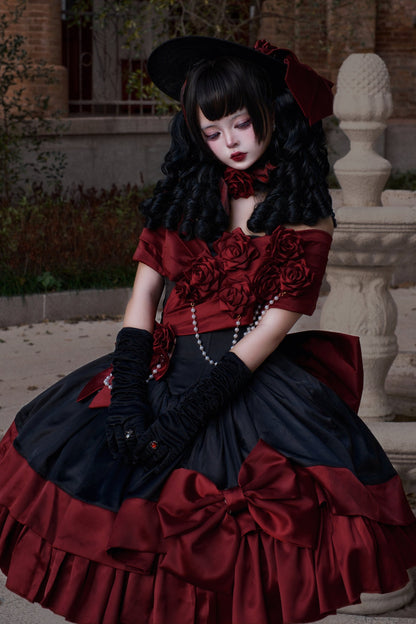 Treasure Box Rose Lolita Dress