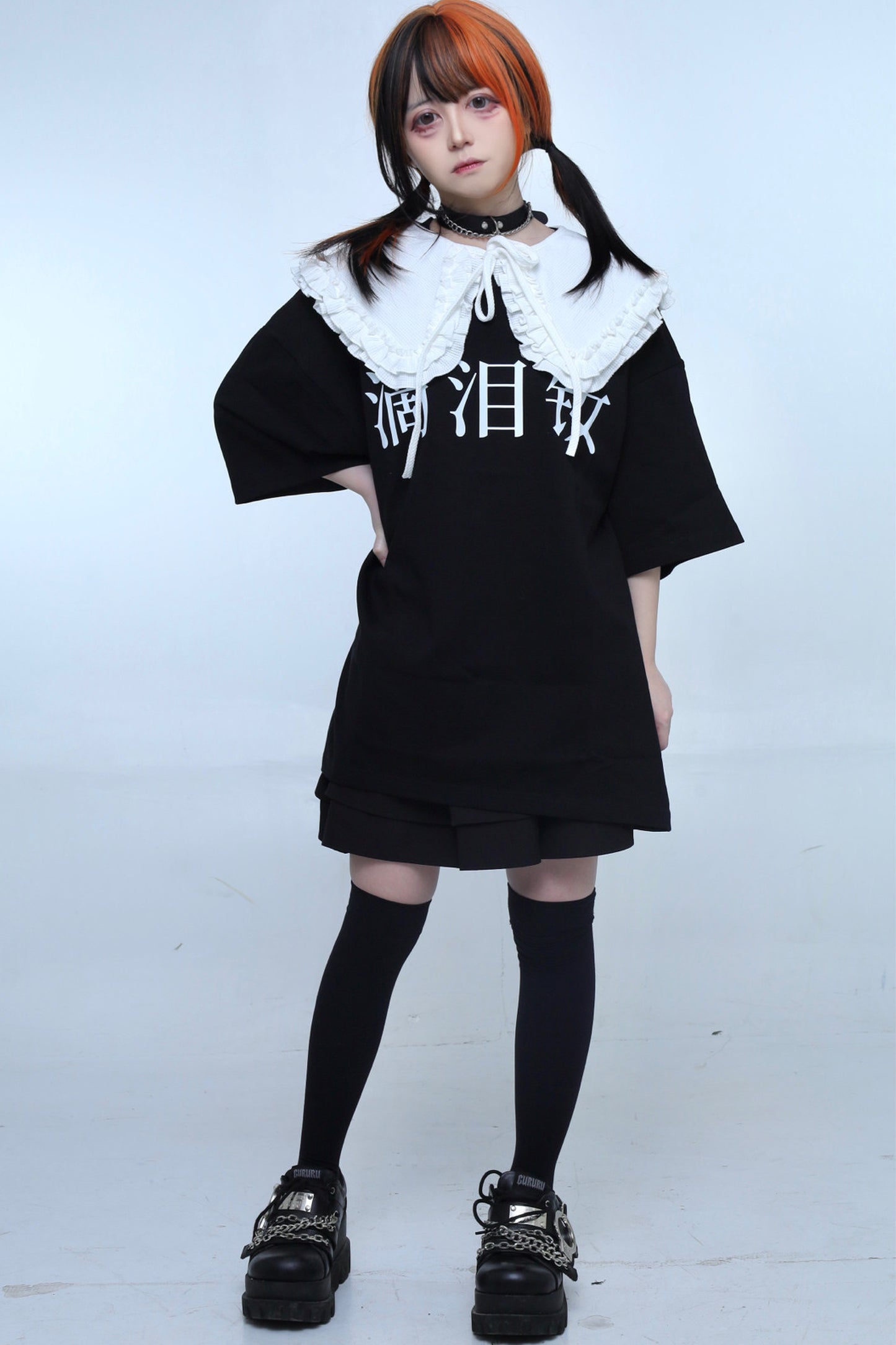 ダークドールサブカル地雷Tシャツ