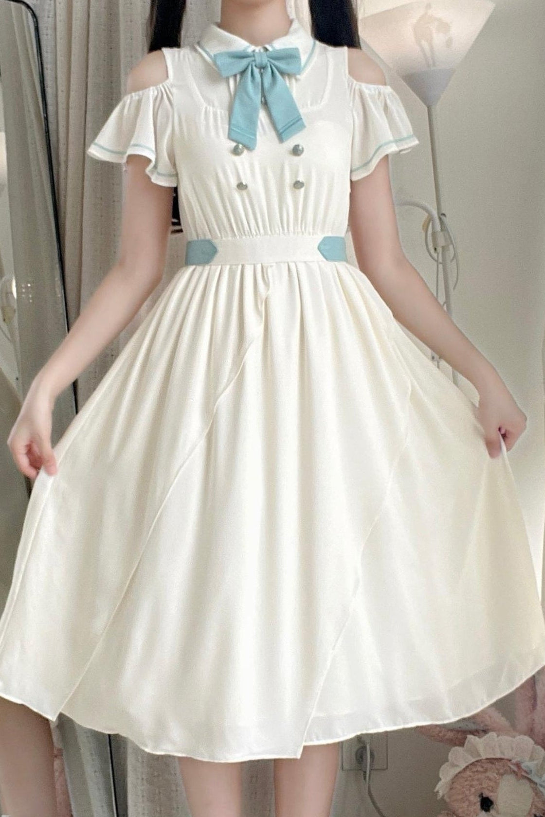 Elegant Off-Shoulder Dress