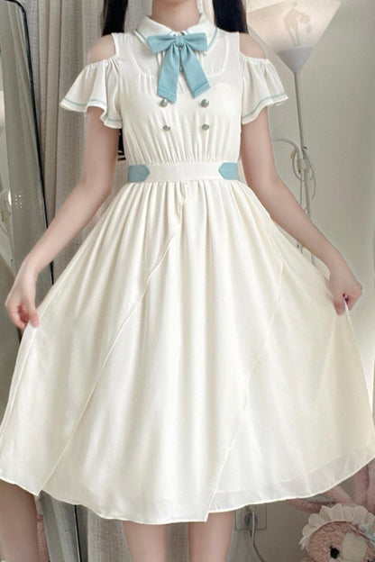 Elegant Off-Shoulder Dress