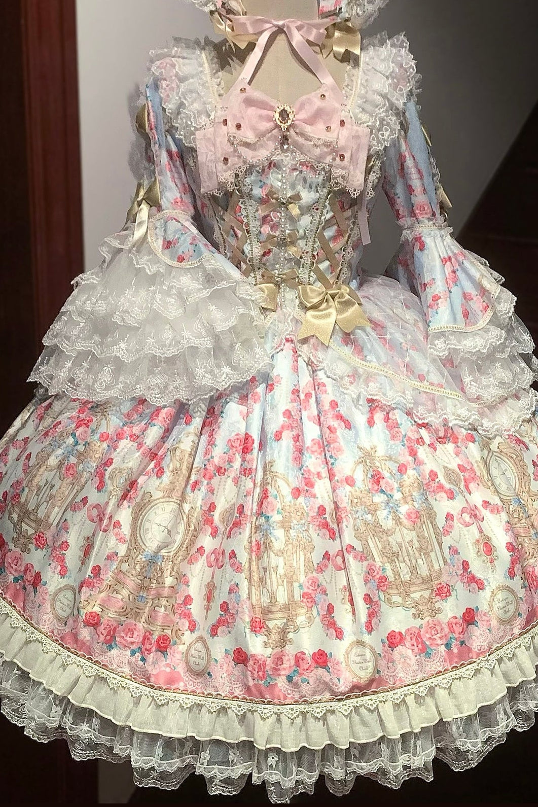 Rose Garden Sequence Lolita OP Dress