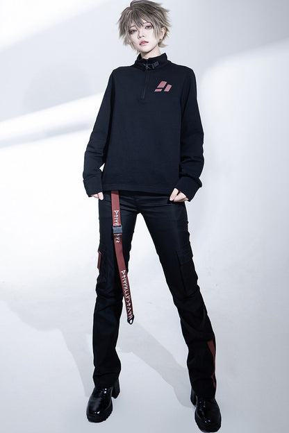 Wasteland Techwear Slim-Fit Pants+Leg warmers