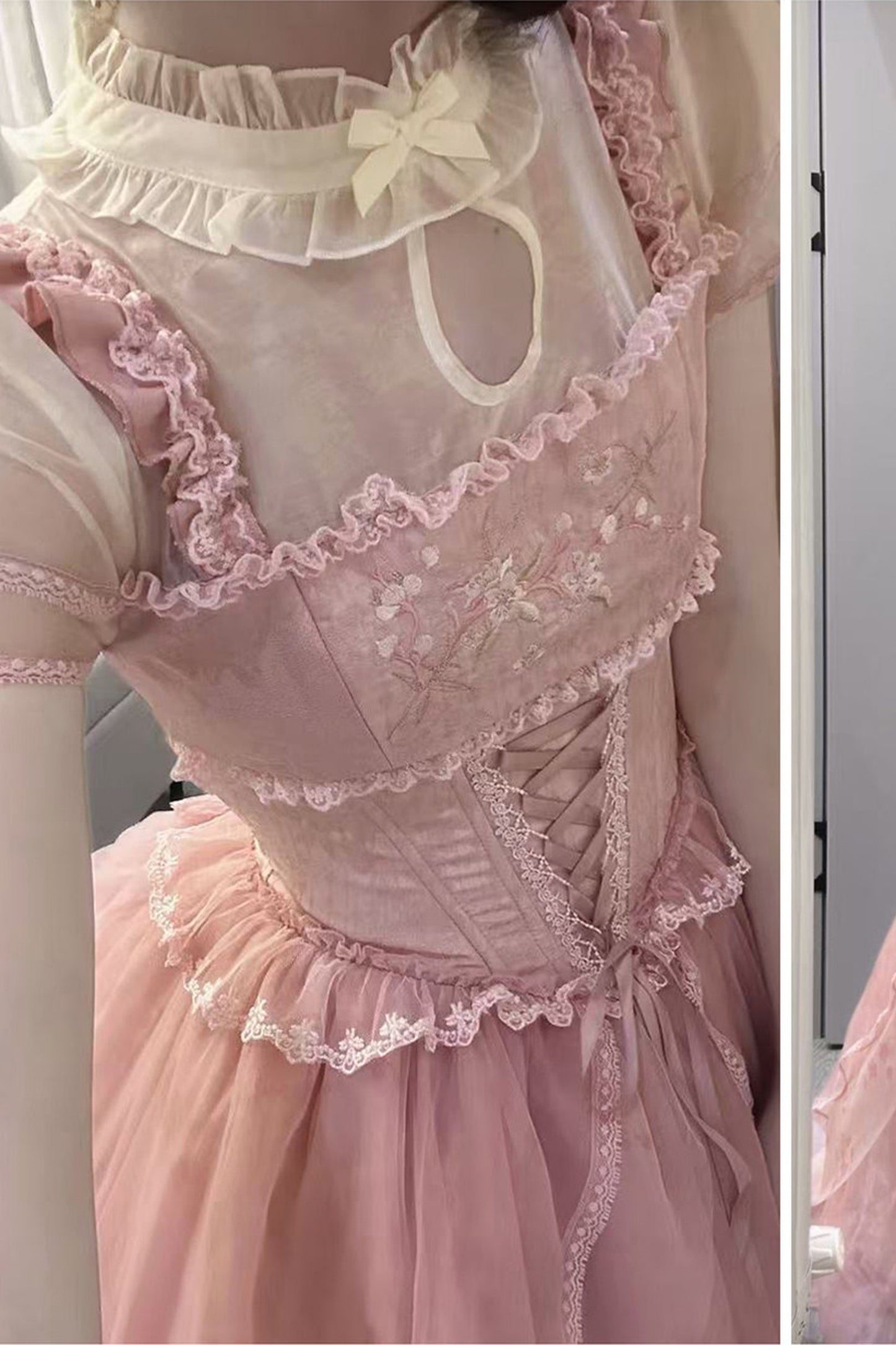 Robe de princesse chinoise romantique + accessoires