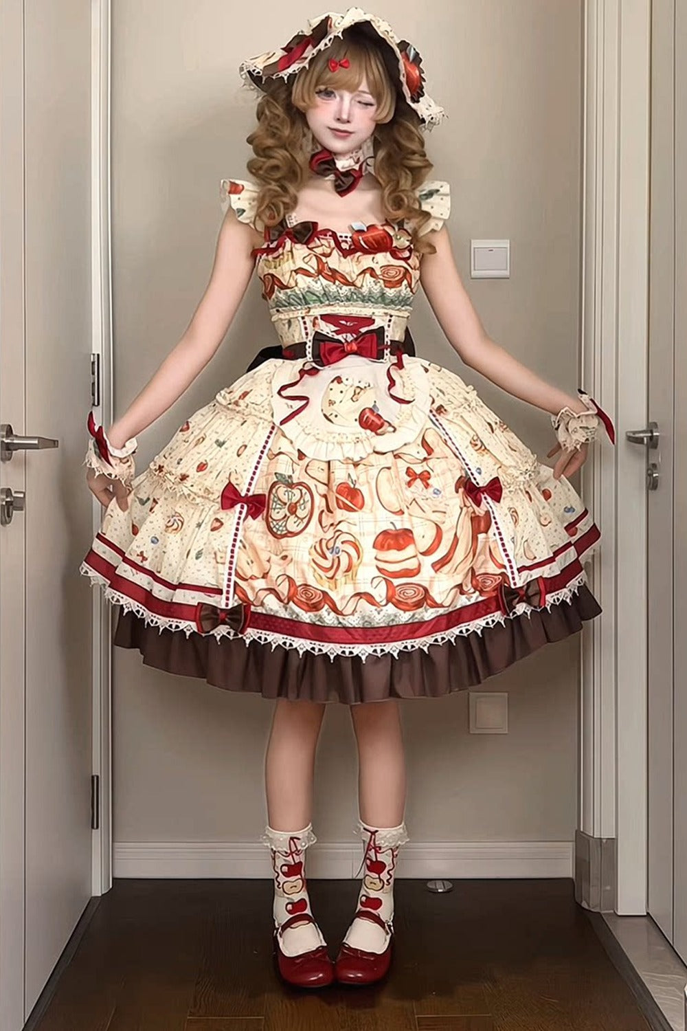 Apple Tart Lolita Dress Set