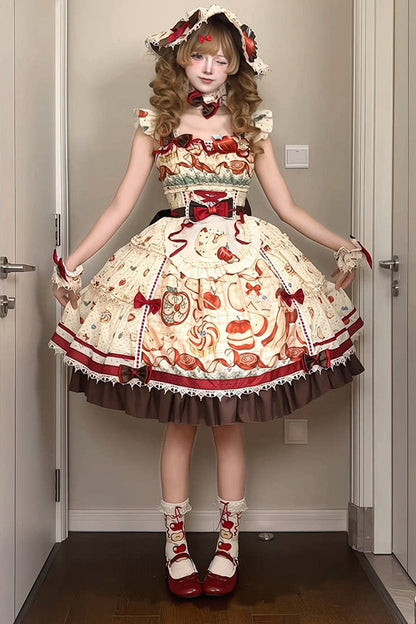 Apple Tart Lolita Dress Set