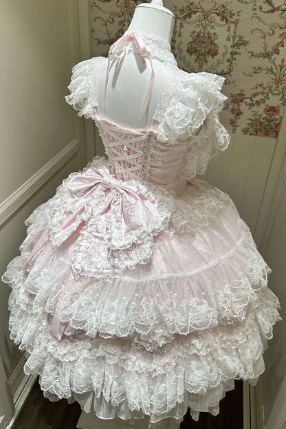 Light Floral Wedding Jsk Dress