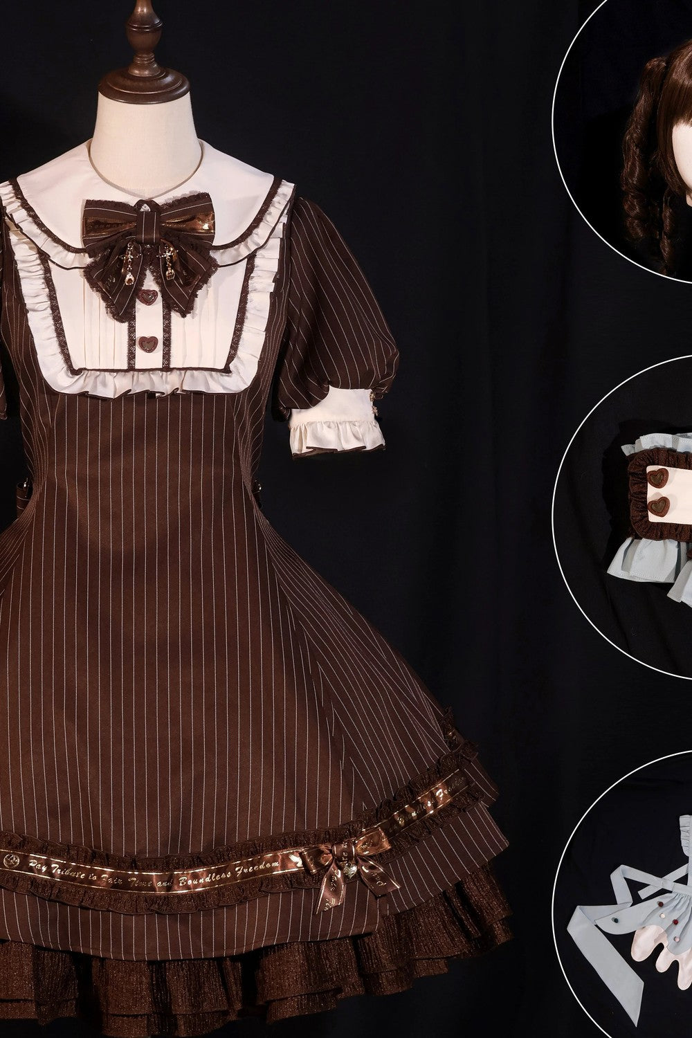 Mint Chocolate Lolita Dress + Accessories