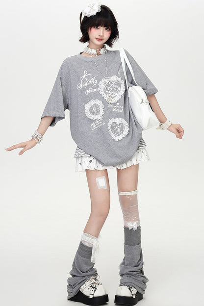 Lace Heart Dolly T-Shirt