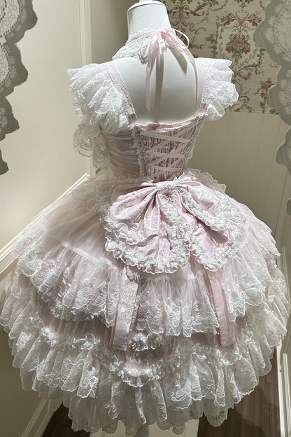Light Floral Wedding Jsk Dress