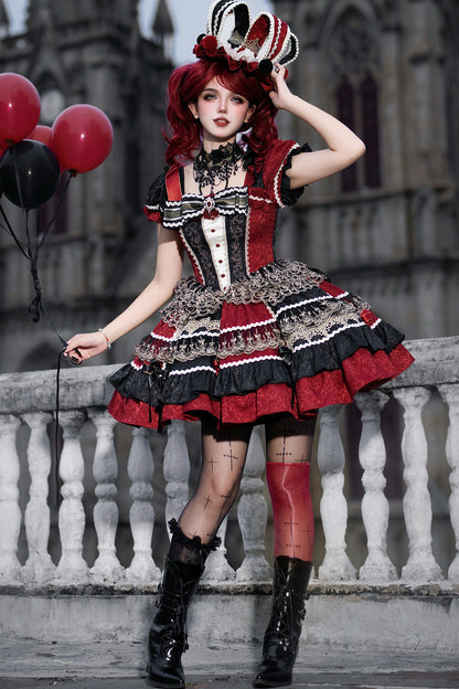 Robe Lolita boîte magique de rêve Reine des cœurs