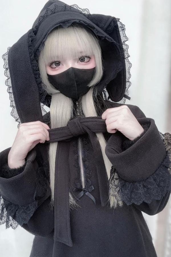 Rabbit Ear Hooded Sweatshirt