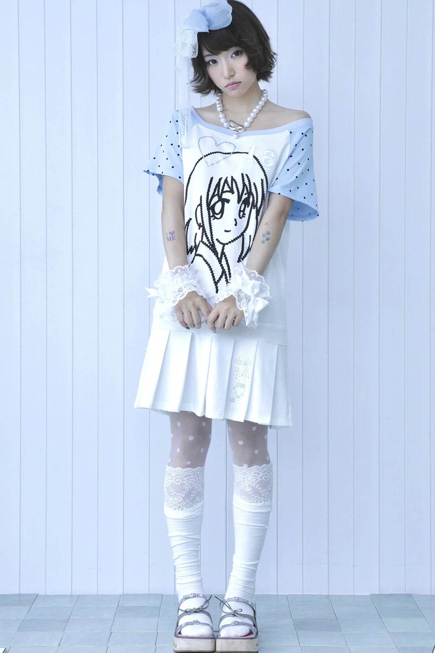 Erinnerungs-Pixel-Mädchenkleid