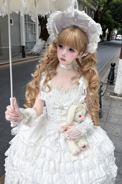 Angel Lace Wedding JSK Dress