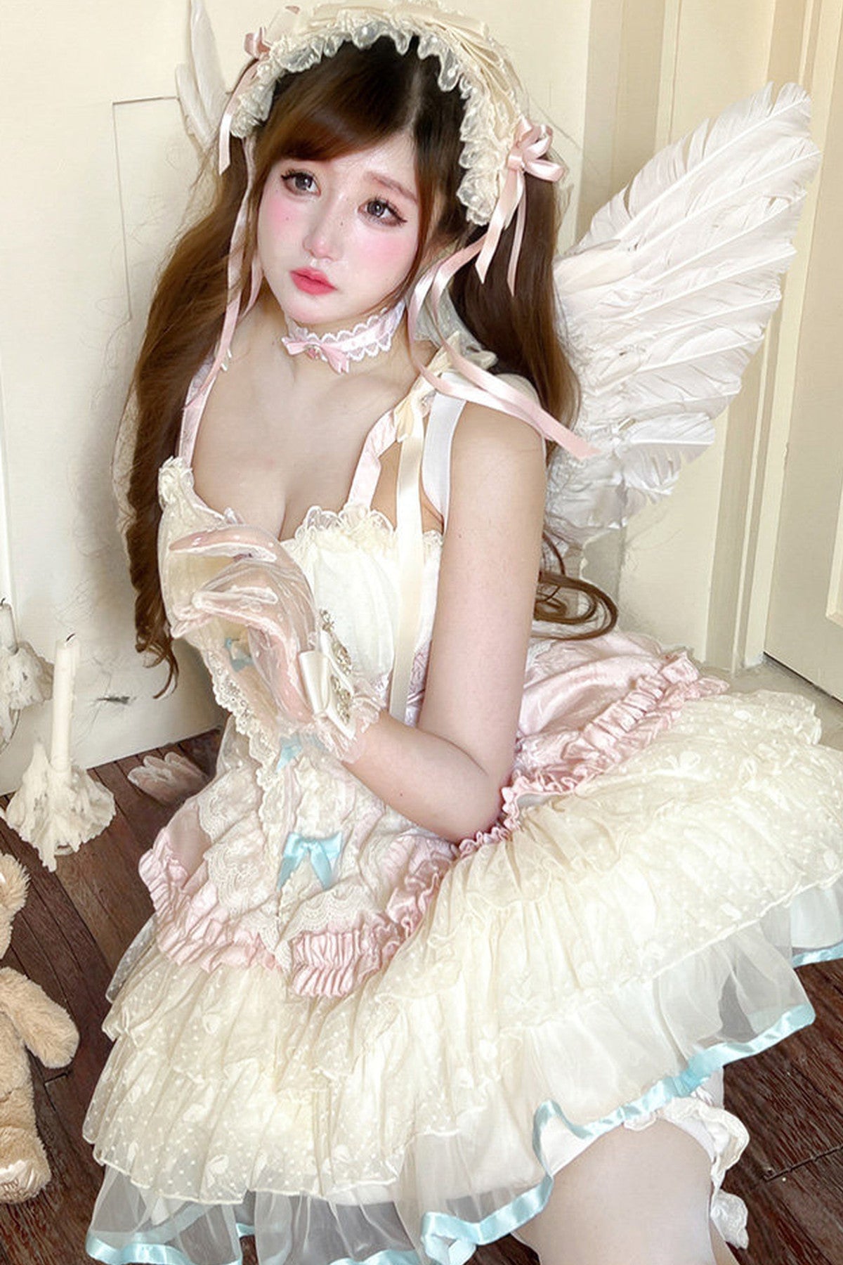 Dreamy Peach Ballet Dress