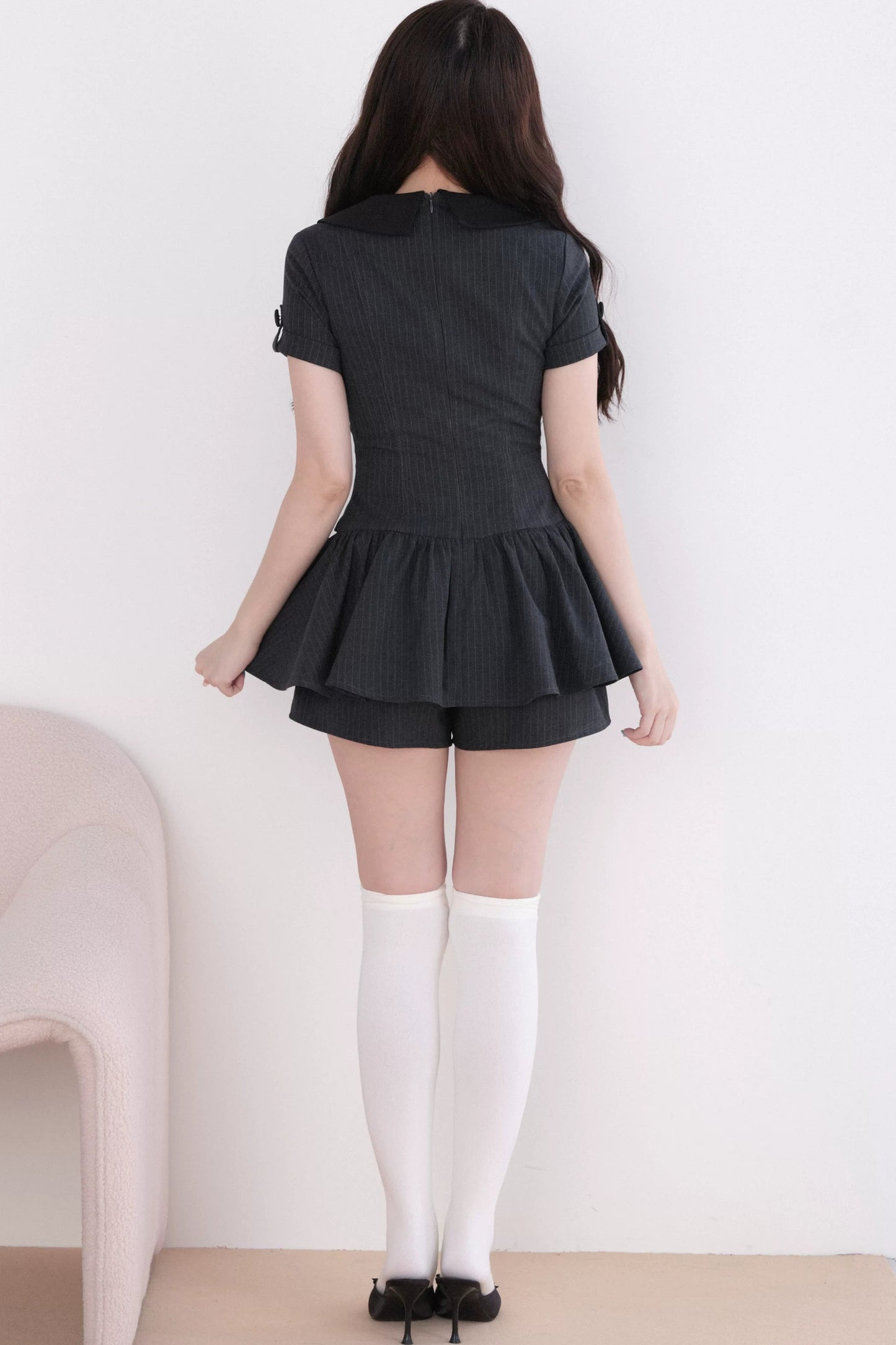 モノトーンお嬢様セットアップ