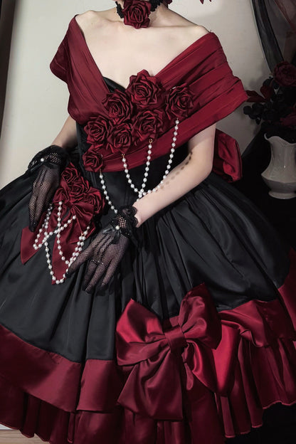 Treasure Box Rose Lolita Dress