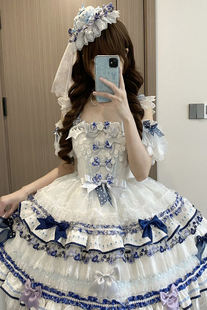 Blue Glaze Lolita Dress+Accessories