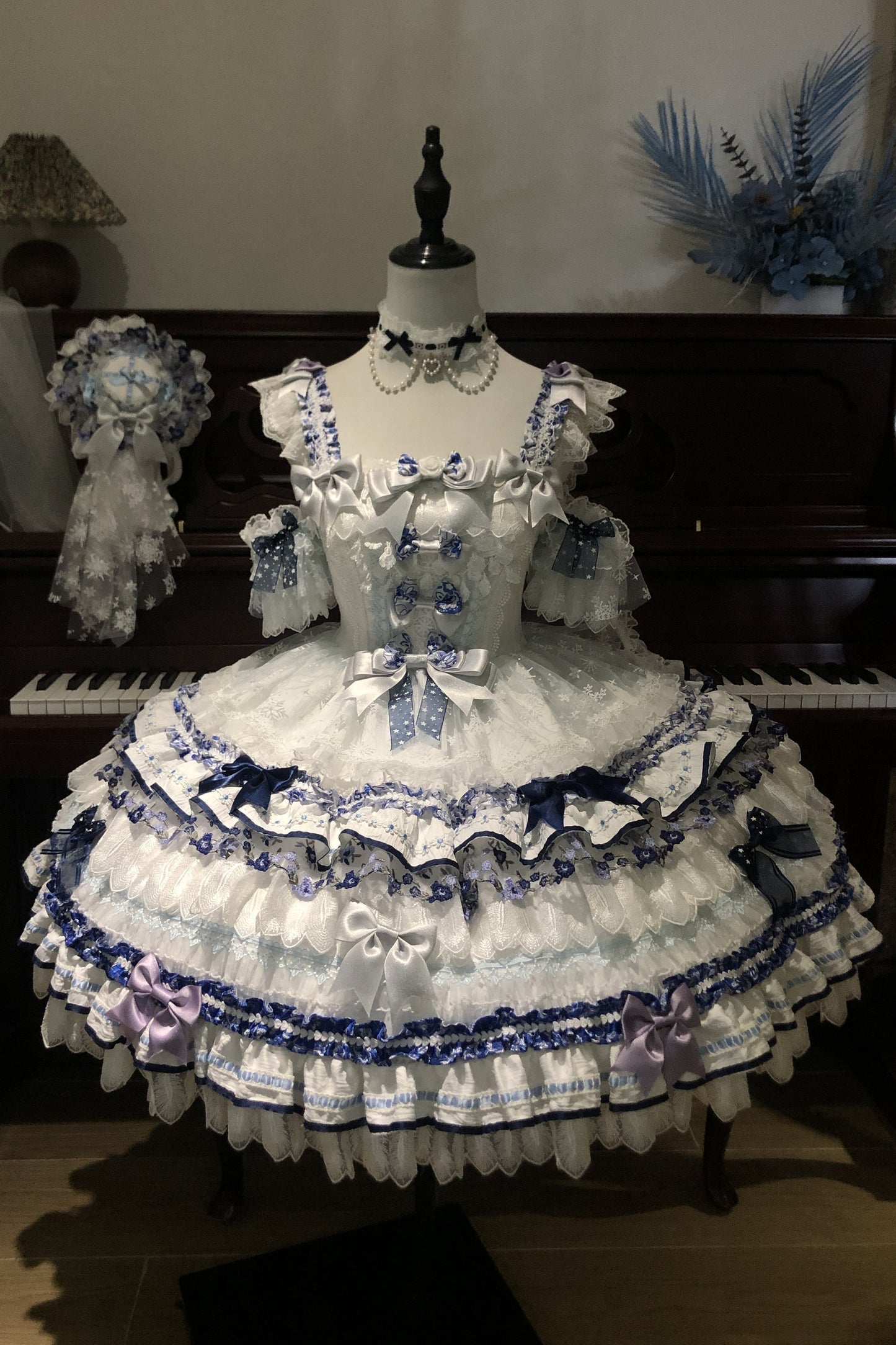 Blue Glaze Lolita Dress+Accessories