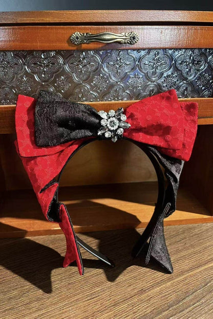 Flipped Ace of Spades Lolita Dress+Accessory