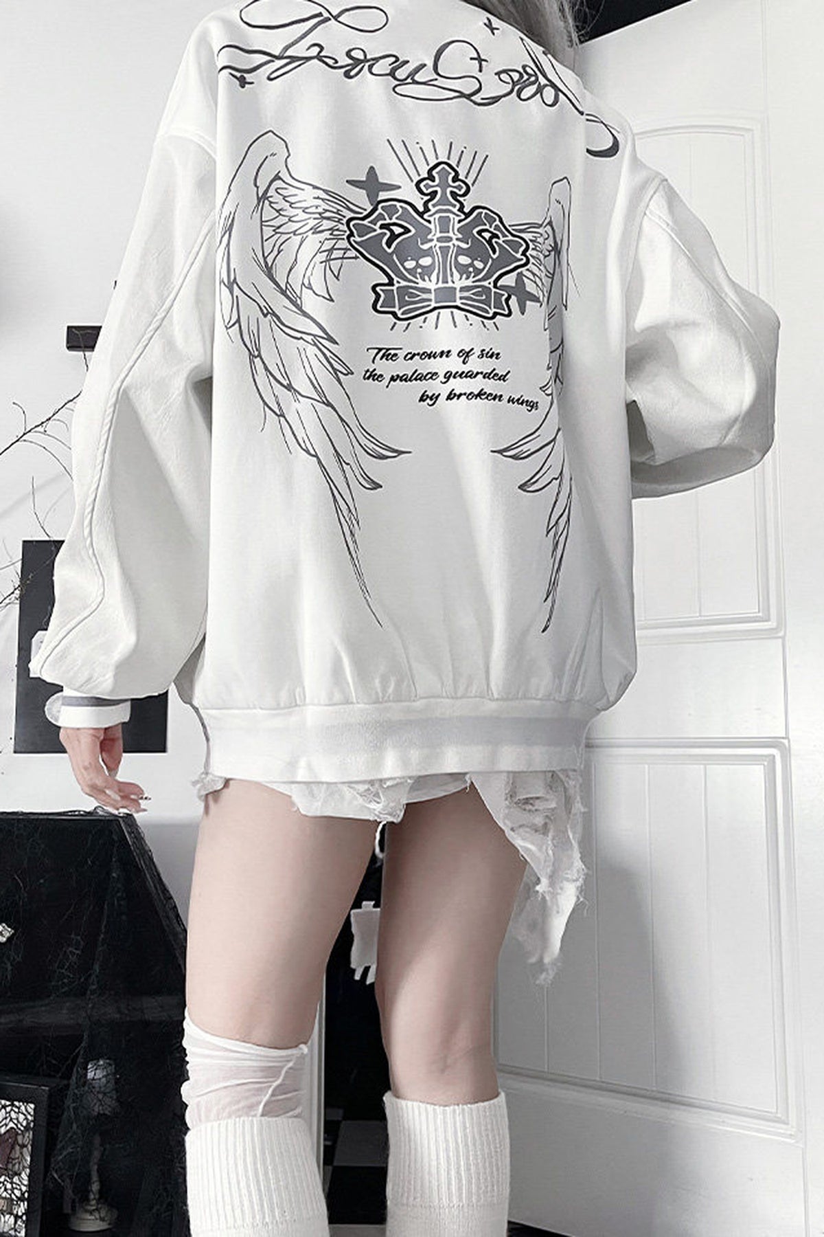 American Retro Embroidered Baseball Jacket