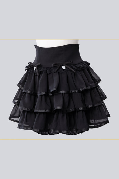 Conjunto idol con volante de estilo muñeca