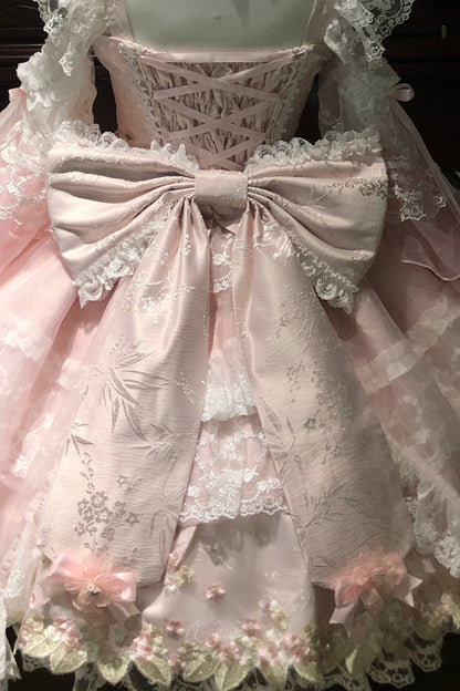 Sugar Blossom Chinese Lolita Dress