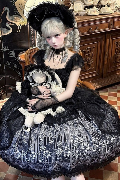 Gothic Dark Style Jsk Dress