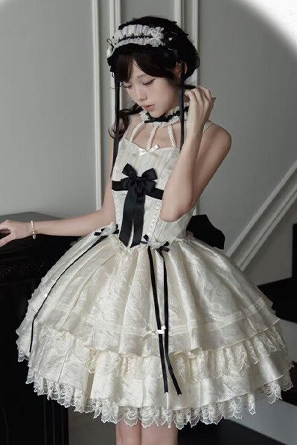 Butterfly Lolita Dress＋Hair Clips