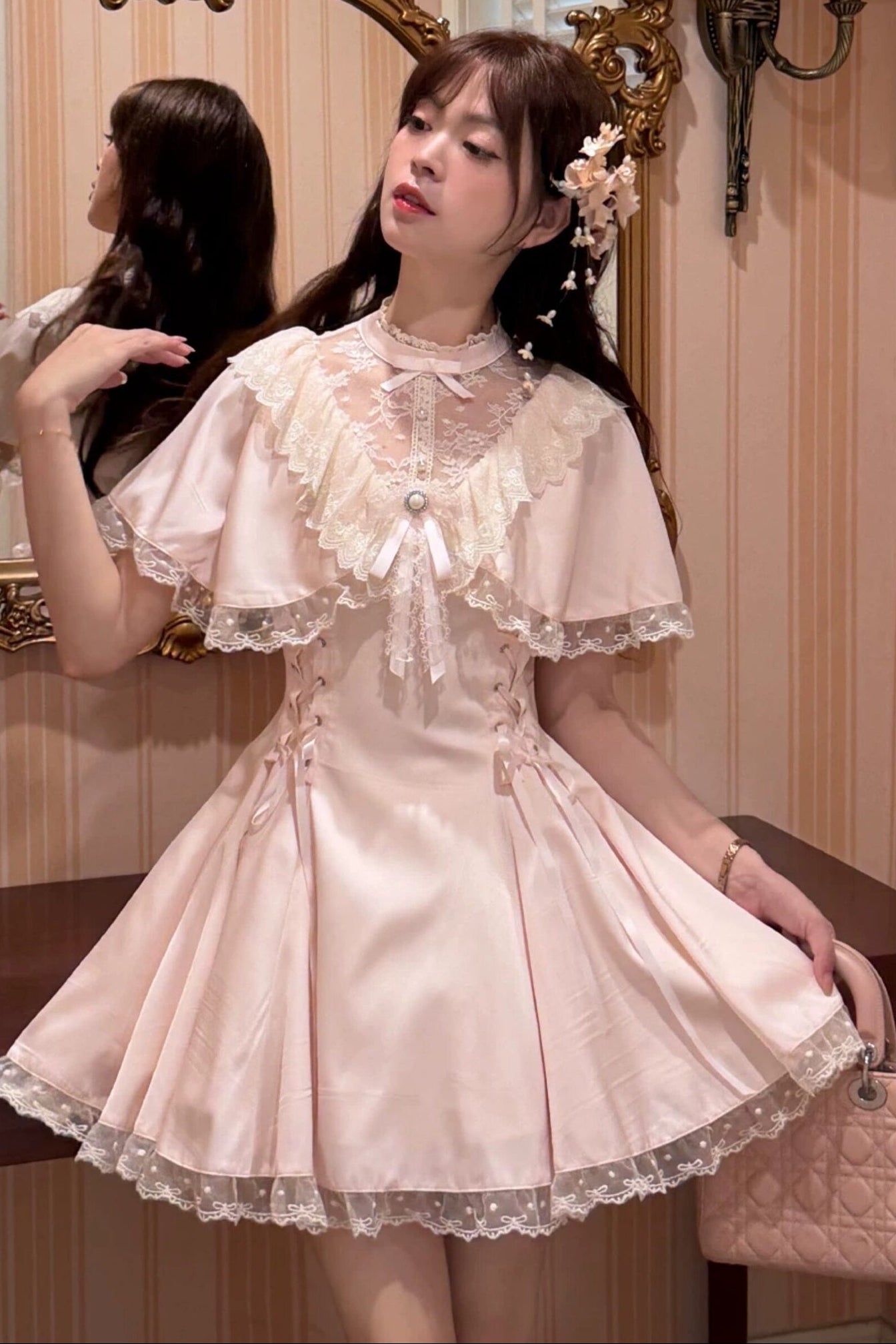 プリンセスピンクレースワンピース