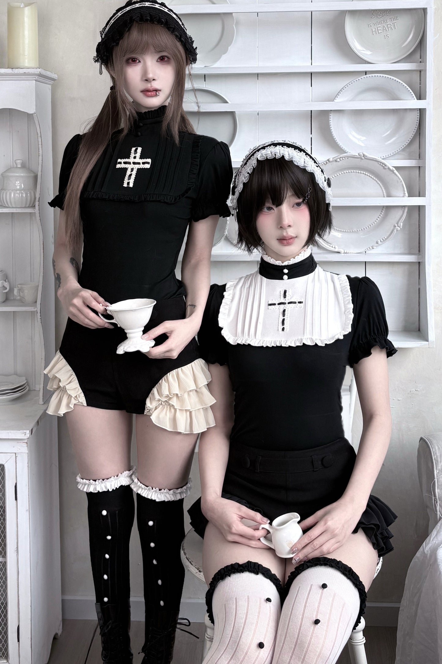 Angel Devil Gothic Doll Set-Up
