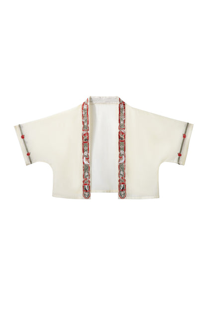 Little Apple New Chinese Style Suspender Skirt and Top Set-Up
