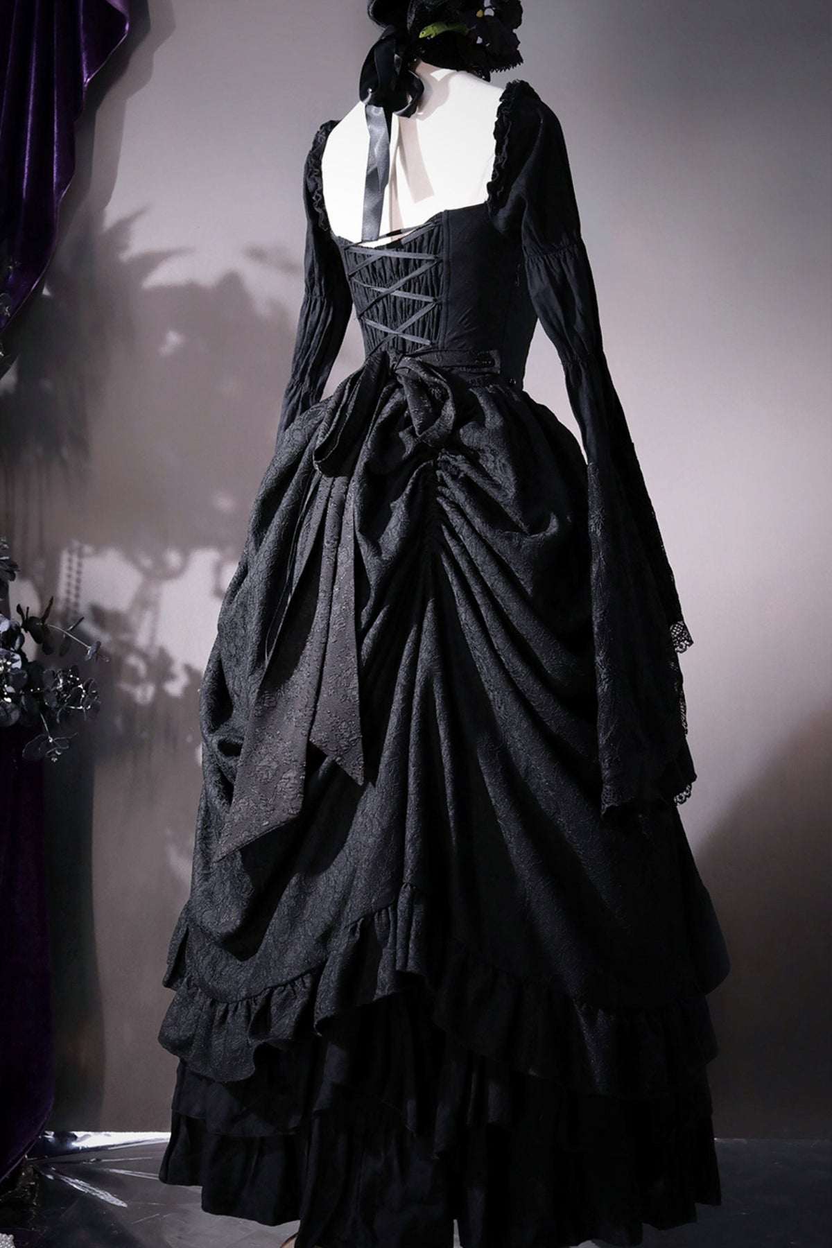 Gothic Embroidered Lolita Dress Set