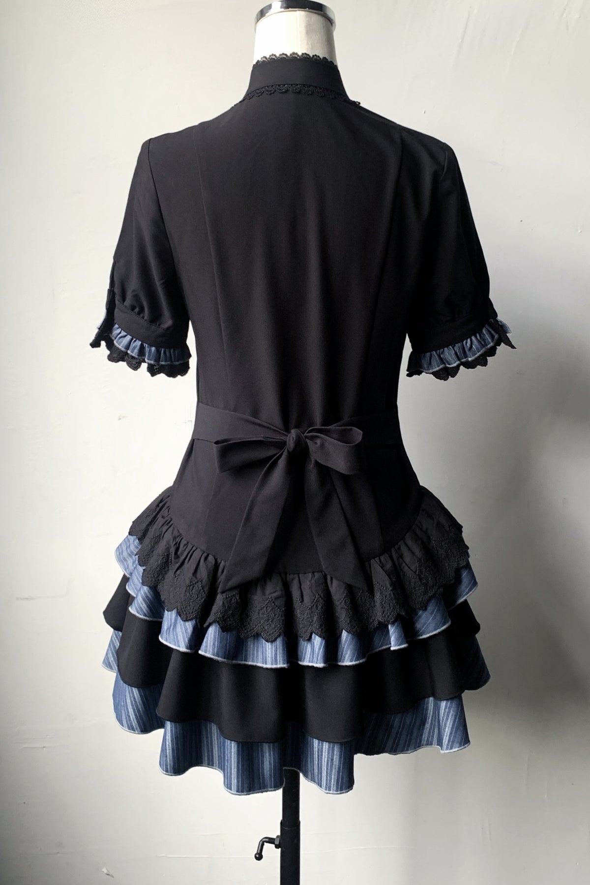 Melancholy Jellyfish Gothic Short Sleeve Dress