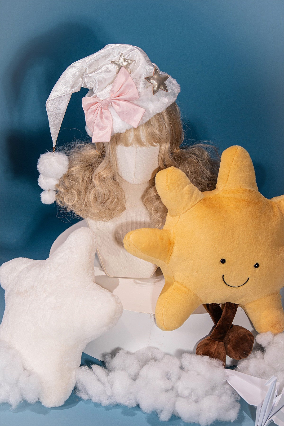 Completo da abito Lolita rosa «Good Morning»