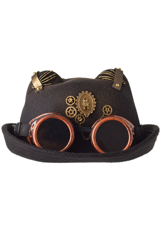Steampunk Cat Ears Hat