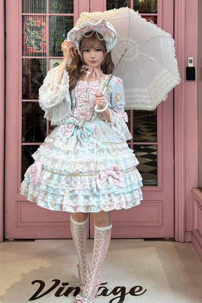 Long-Sleeved Candlestick Dress