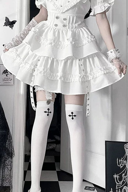 Subculture Gothic Print Dress